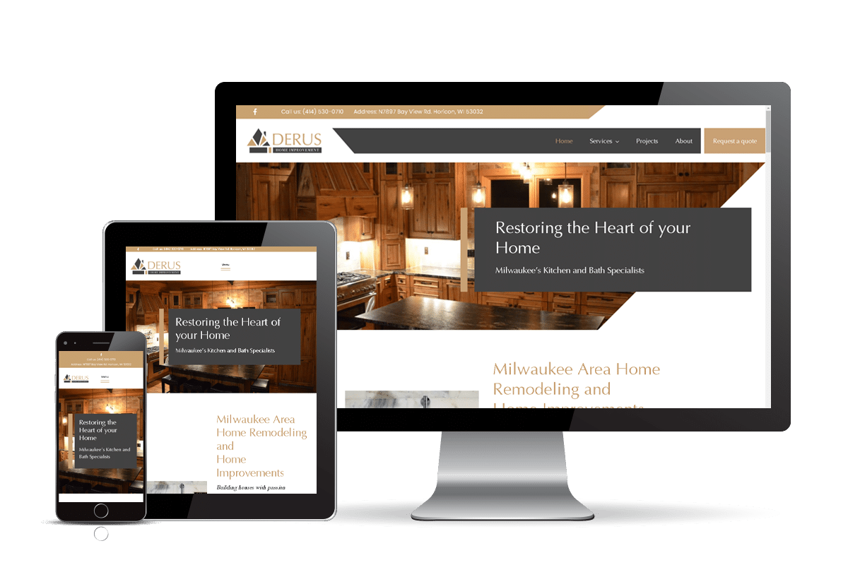 Deru company logo for online presence