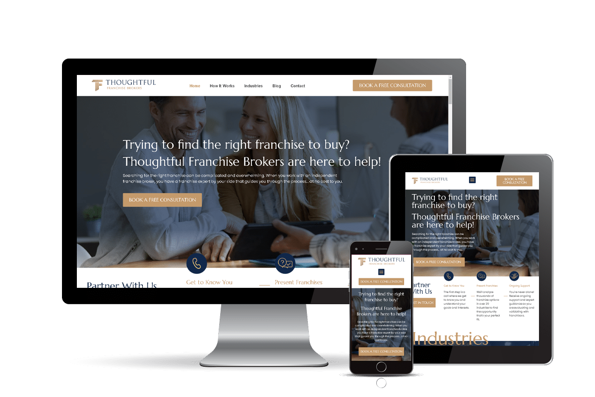 Brokers promotional visual