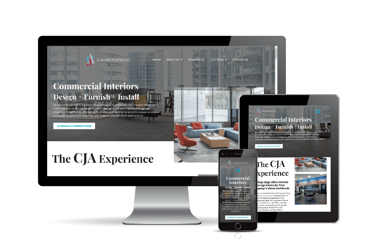 CJA branding graphic