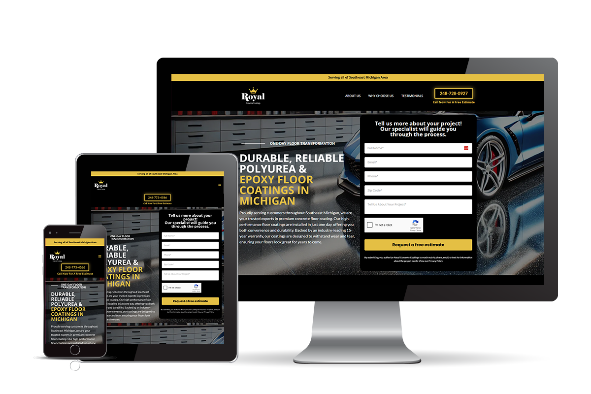 Royal Concrete Coatings logo